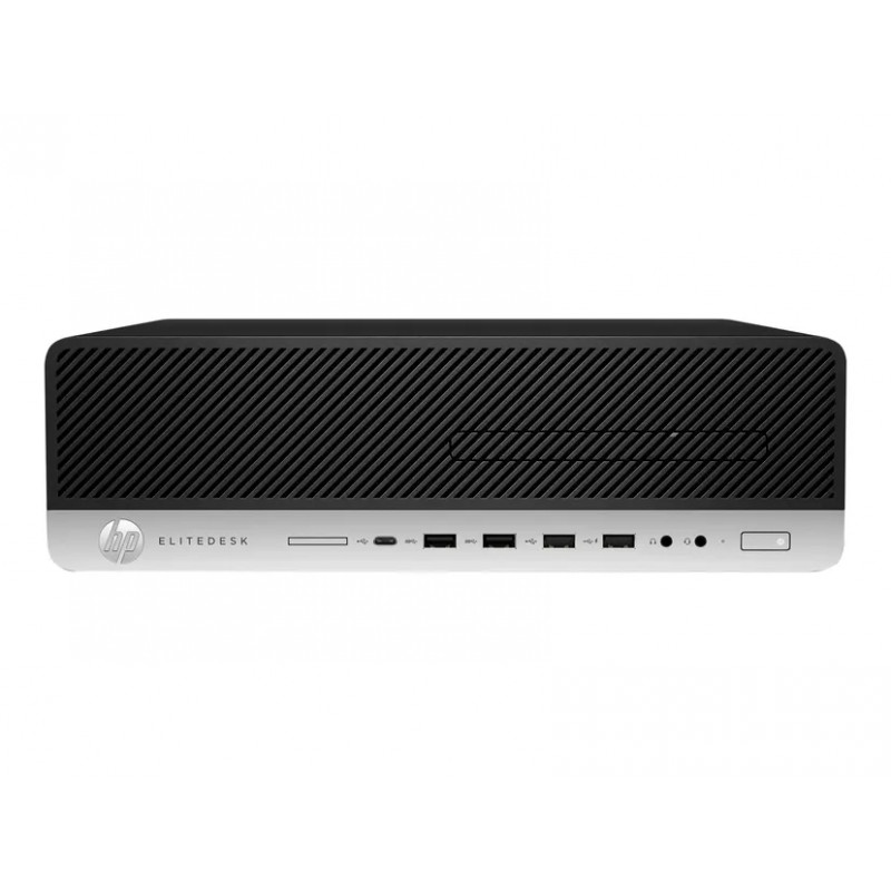 Brugt stationær computer - HP EliteDesk 800 G4 SFF i7 8GB 256GB W11P med DVD (brugt)