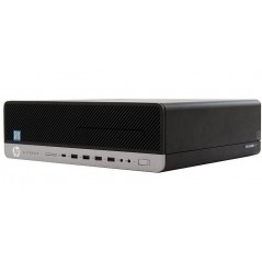 HP EliteDesk 800 G4 SFF i7 8GB 256GB W11P med DVD (brugt)