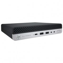 HP EliteDesk 800 G4 Mini i7 16GB 256GB W11P (brugt)