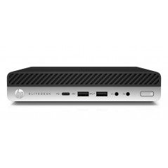 HP EliteDesk 800 G4 Mini i7 16GB 256GB W11P (brugt)