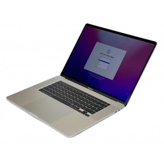 Brugt bærbar computer 16" - MacBook Pro 16-tommer 2019 med Touchbar i7 16GB 512GB Sølv (brugt)