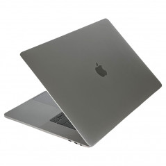 MacBook Pro 2017 15" i7 16GB 256GB med Touchbar Sølv (brugt med små skærmmærker) (max Ventura)