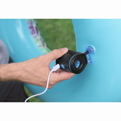 Sommerleg strand & have - Bestway Powertouch elektrisk luftpumpe med USB-strømforsyning
