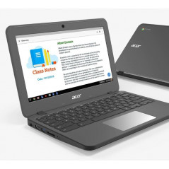 Brugt bærbar computer 13" - Acer Chromebook C731 11,6" HD N3060 4 GB 32 GB (brugt med mura, små mærker på skærmen)