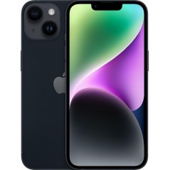Brugt iPhone - iPhone 14 128GB Midnight Black med 1 års garanti (brugt)