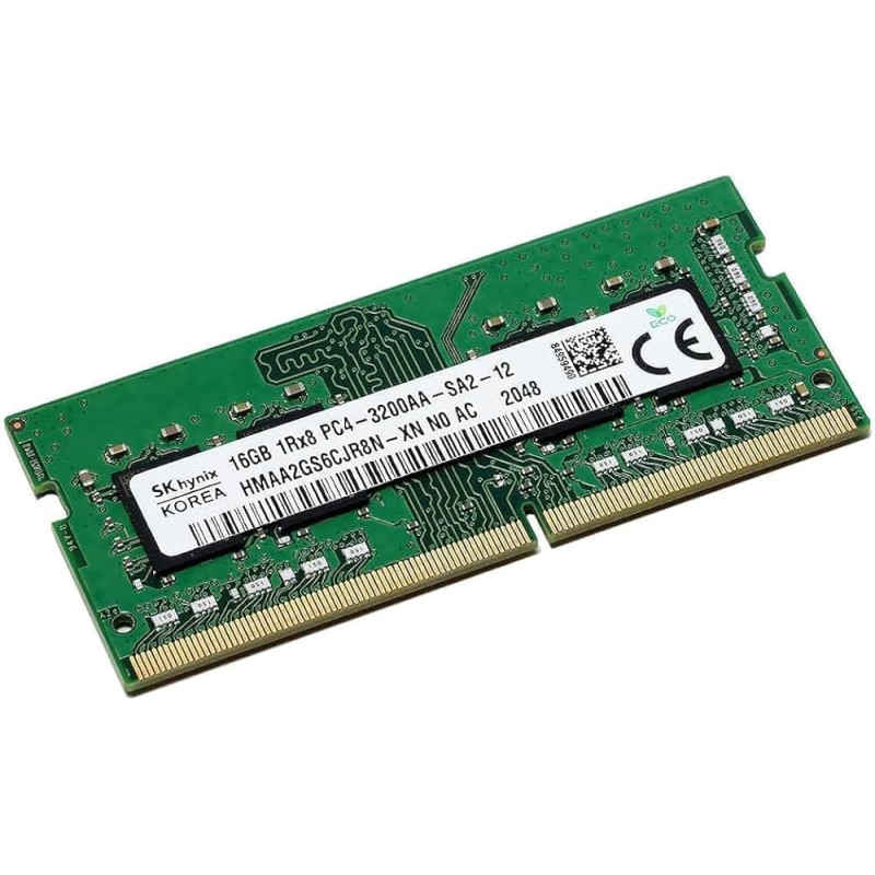 Brugt RAM - Hynix 16 GB DDR4 PC4 3200 MHz SO-DIMM RAM-hukommelse til bærbar computer (brugt)
