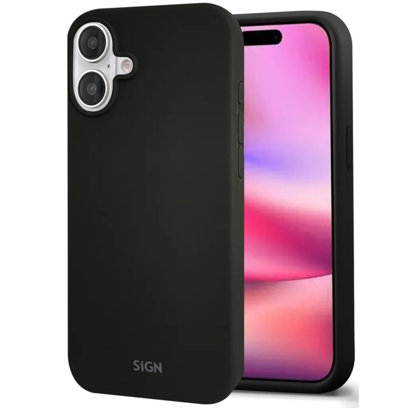 Smartphone- & mobiltilbehør - SiGN blødt silikoneetui til iPhone 16
