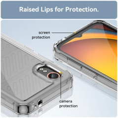 Smartphone- & mobiltilbehør - Slagfast, gennemsigtigt mobilcover til Samsung Galaxy Xcover 7