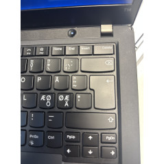Brugt laptop 14" - Lenovo Thinkpad T14 Gen2 14" i7 11th 16GB 512GB W11P (brugt med mærker på skærm, lille revne)