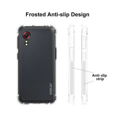 Covers - Enkay gennemsigtigt, slagfast mobilcover til Samsung Galaxy Xcover 5