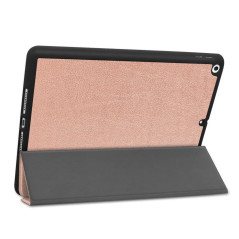 Etui med stativ til iPad 10,2" (2019/2020/2021) 7., 8. og 9. generation (rose gold)