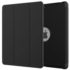 Slidstærkt etui med stativ til iPad 10,2" (2019/2020/2021) 7., 8. og 9. generation (sort)
