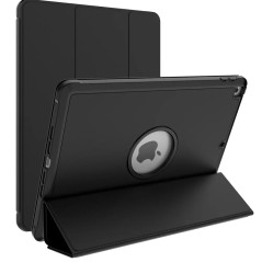 Slidstærkt etui med stativ til iPad 10,2" (2019/2020/2021) 7., 8. og 9. generation (sort)