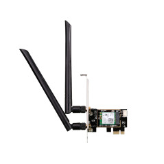 D-Link DWA-X582 trådløst PCIe WiFi 6-netværkskort, 2400 Mbit/s, med Bluetooth 5.0