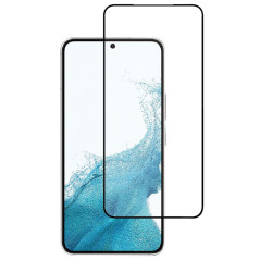 Champion skærmbeskyttelse af hærdet glas med sort ramme til Samsung Galaxy S23