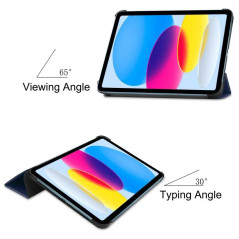 Covers - Etui med stativ til iPad 10,9" (10. generation) og 11" (11. generation) (A16) (blåt)