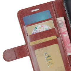 SiGN pungetui i kunstlæder til iPhone 12 og iPhone 12 Pro (brun)