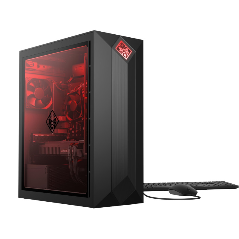 Brugte gaming-computere - HP Omen gamingcomputer i7 9th 16GB 512GB RTX 2070 Super W11P (brugt)