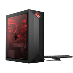 Brugte gaming-computere - HP Omen Gamingdator i7 9th 16GB 512GB RTX 2060 W11P (brugt)