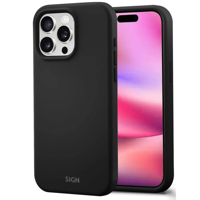 Smartphone- & mobiltilbehør - SiGN blødt silikoneetui til iPhone 16 Pro