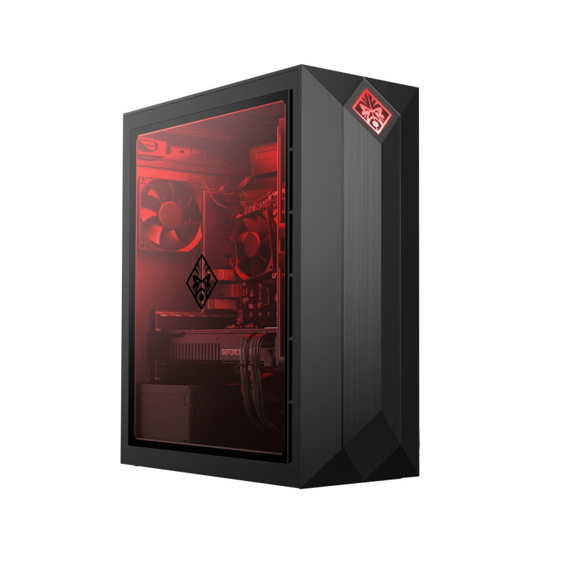 Brugte gaming-computere - HP Omen gamingcomputer i7 9th 16GB 512GB RTX 2060 Super W11P (brugt)