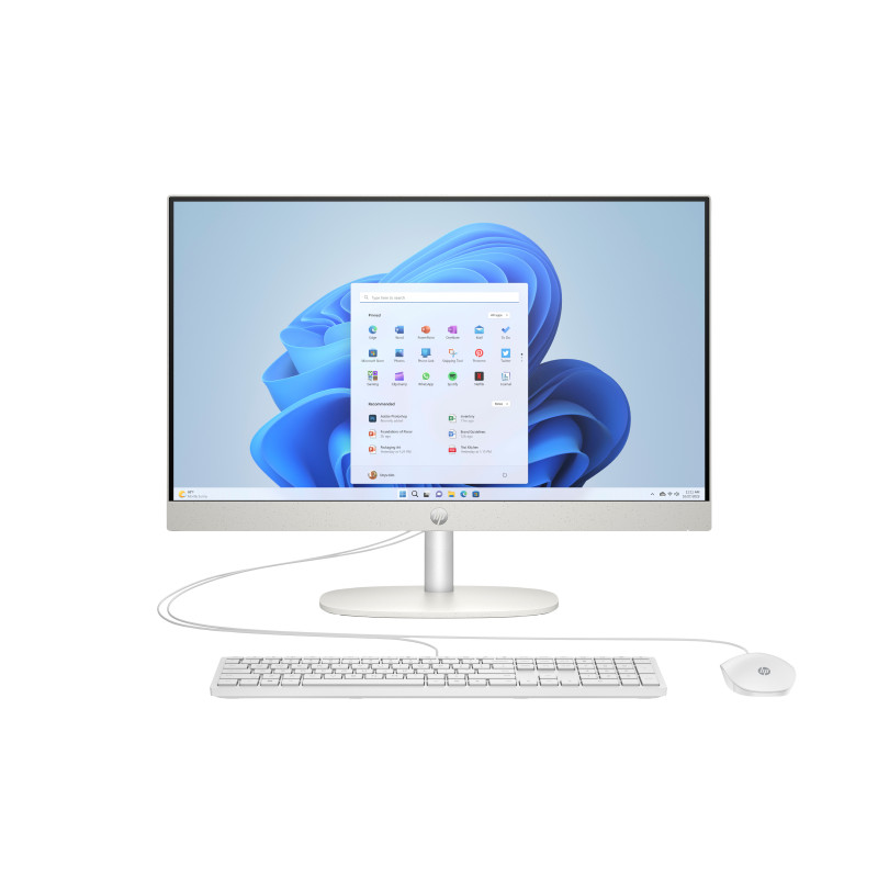 Alt-i-én computer - HP All-in-One 24-cr0078nf 24" Full HD Ryzen 5 16GB 512GB W11