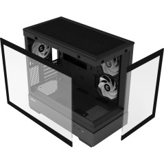 Brugte gaming-computere - Green Gamer Zalman P30 gaming-computer med Ryzen 7, 16 GB, 512 GB SSD, RX 6700 XT, Windows 11 Pro (brugt)