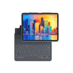 Tastatur til tablets - Zagg Pro Keys etui med tastatur til iPad Pro 11. generation, 2., 3. generation (2018, 2020, 2021)
