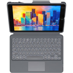 Tastatur til tablets - Zagg Pro Keys etui med tastatur og styreplade til iPad 10,2 7./8./9. generation (2019/2020/2021)
