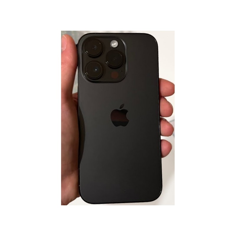 Brugt iPhone - iPhone 14 Pro 128GB Space Black med 1 års garanti (brugt med lille ridse)