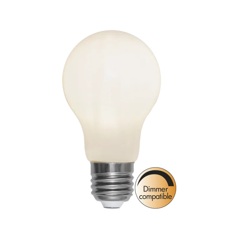 LED-lampa - Dæmpbar LED-lampe med E27-sokkel 7.5 Watt (60 W)