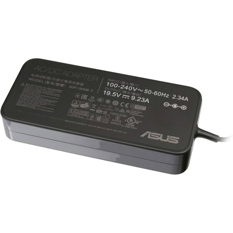 Oplader til bærbar computer - ASUS 180W strømadapter 19,5V x 9,23A, 5,5 x 2,5 mm rund