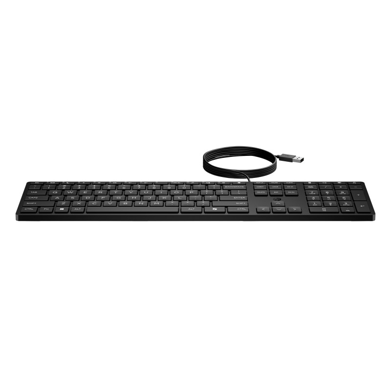 Tastaturer med ledning - HP 320K slankt USB-tastatur (nordisk)