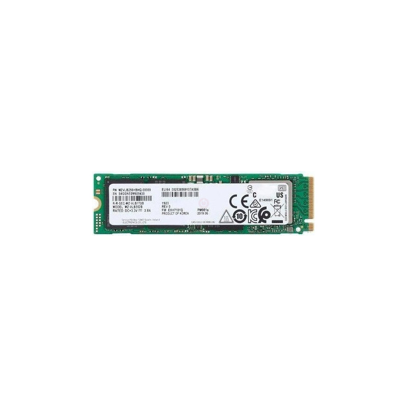 Brugte harddiske - Samsung 1 TB M.2 2280 PCIe Gen3 x4 NVMe SSD-hårddisk (brugt)
