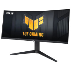 ASUS TUF Gaming VG34VQL3A 34" 3440x1440 ultrabred, buet LED-skærm med VA-panel