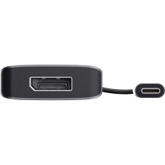 USB-C hubb - Trust 7-i-1 USB-C-hub med flere porte til USB-C/USB/HDMI/DP med understøttelse af 3 skærme