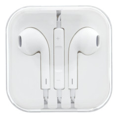 Deltaco 3,5 mm in-ear-headset med betjeningsknapper og mikrofon
