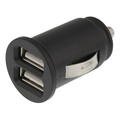 Deltaco billader med understøttelse af hurtigopladning og 2 USB