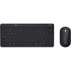 Tastatur & computermus - Trust Lyra sæt med trådløst tastatur og mus