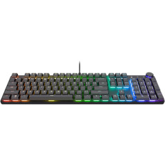 Gaming-tastatur - Trust GXT 866 Torix mekanisk gaming-tastatur med RGB-baggrundsbelysning