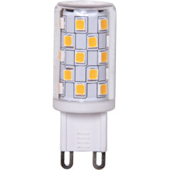 Dæmpbar LED-pære sockel G9 Halo-LED 4 W (37 W) klart glas
