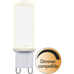 Dæmpbar LED-pære socket G9 Halo-LED 4 watt (32 W) frostet glas - 34...