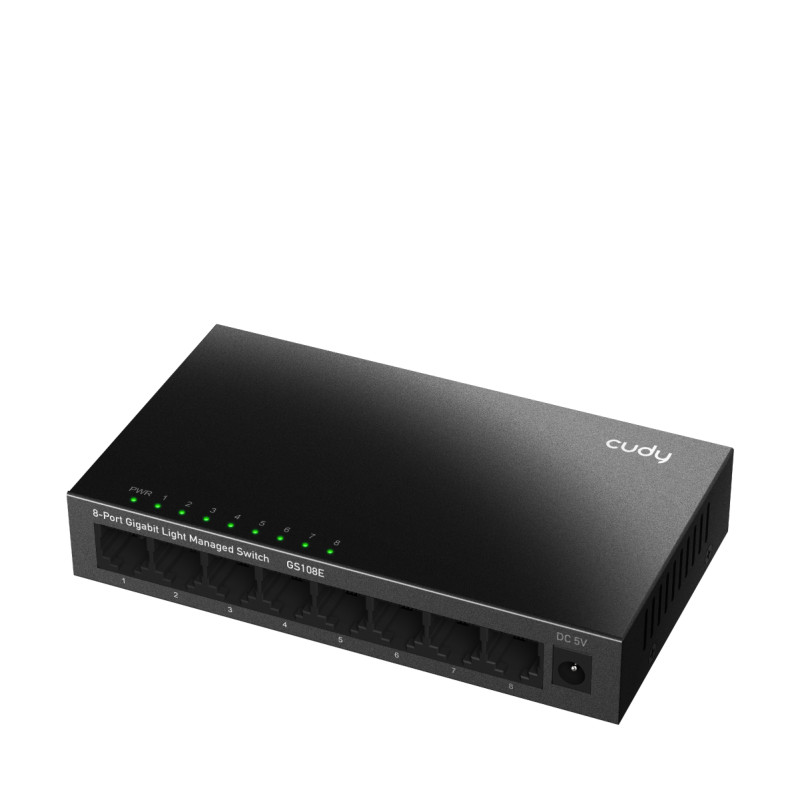 Netværksswitch - Cudy 8-ports gigabit-switch GS108E