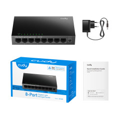 Cudy 8-ports gigabit-switch GS108E