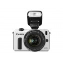 Canon EOS M + 18-55mm IS + Blixt