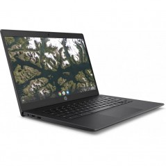 Brugt laptop 14" - HP Chromebook 14 G6 14" FHD Intel 4 GB 32 GB (brugt med mærker skærm, beskadiget kabinet)