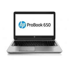 HP ProBook 650 G2 15.6" FHD i5 6th 16GB 256GB W10P med 4G (brugt med små mærker skærm)