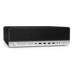 Brugt stationær computer - HP Elitedesk 800 G3 SFF i5 8GB 256GB SSD Win10 Pro (brugt)