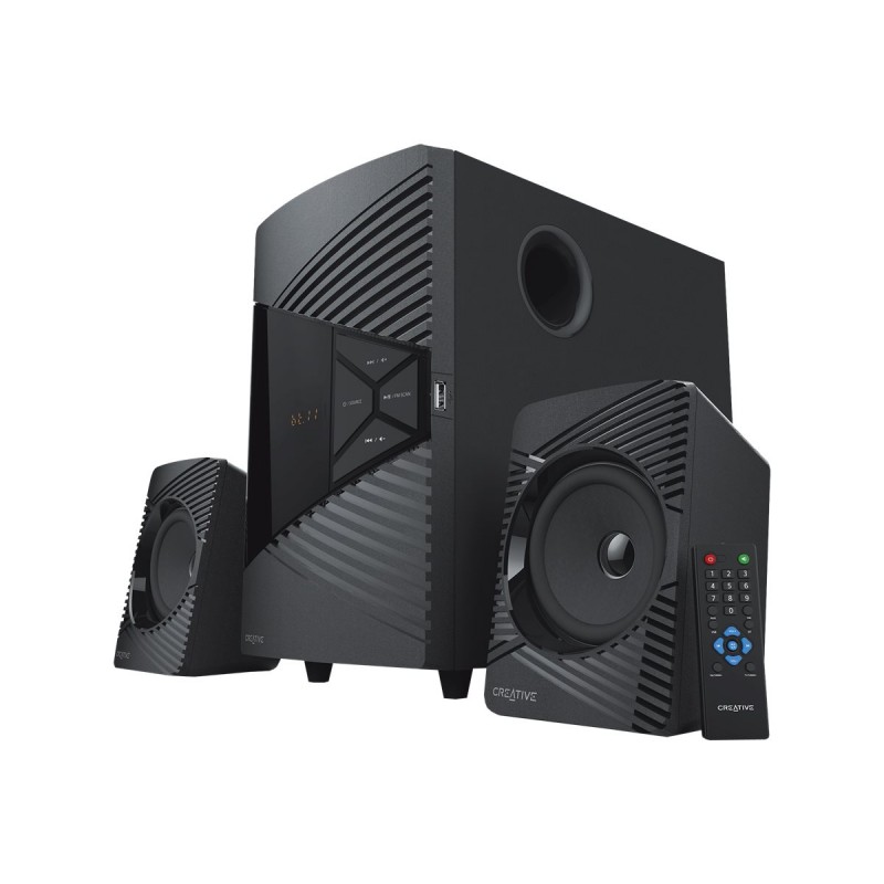 Computertilbehør - Creative trådløst 2.1 Bluetooth-højttalersystem med subwoofer (demo)