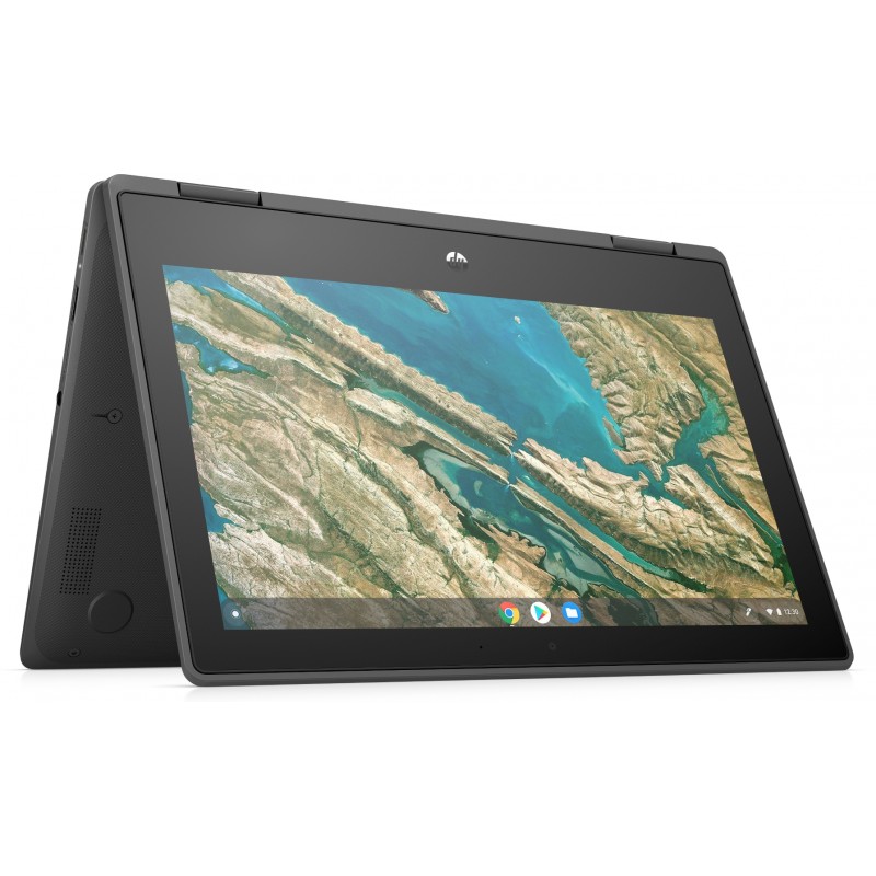 Brugt laptop 12" - HP Chromebook x360 11 G3 EE 11,6" Touch HD Intel 4 GB 32 GB Grå (brugt med en lille ridse på skærmen)
